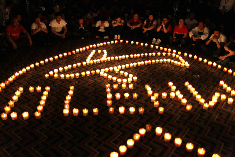 Vigil marks one month since MH370 vanished