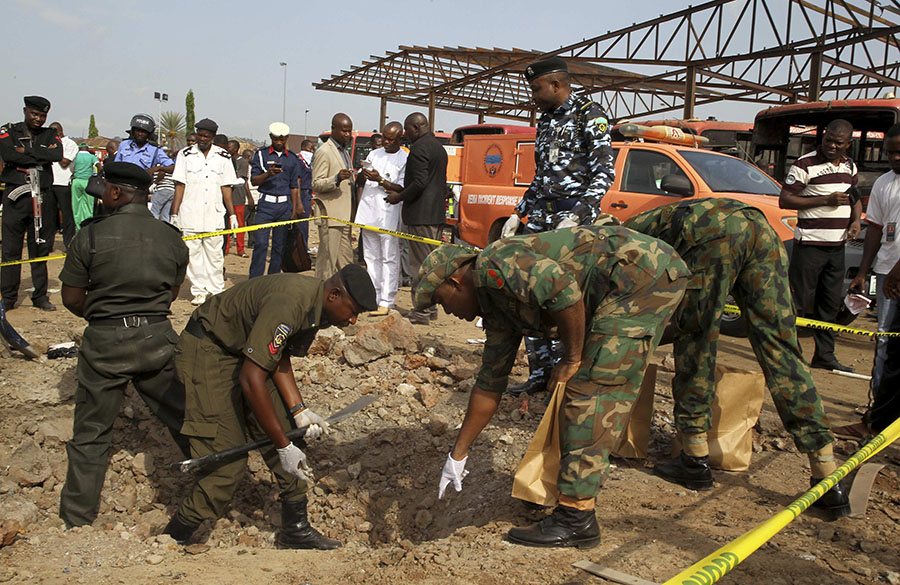 Bus station blast near Nigerian capital kills 71