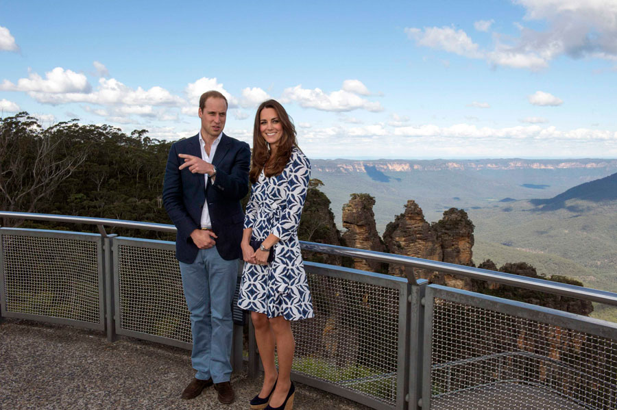 Royals marvel at Blue Mountains