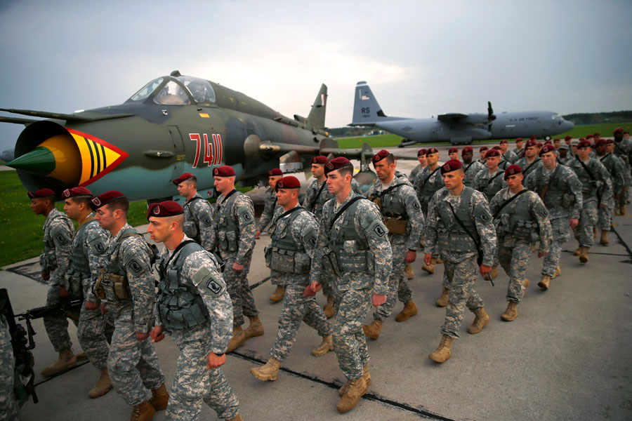 US sends troops to Poland for exercises