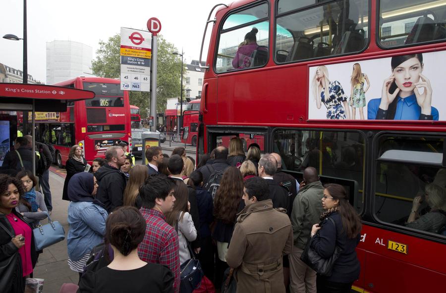 London tube strike gets under way