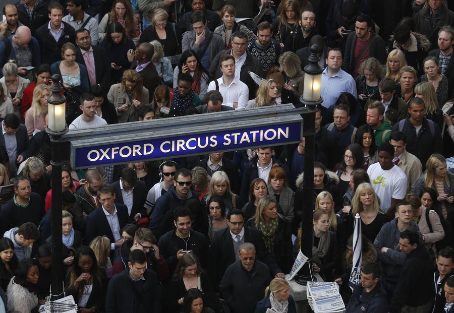London tube strike gets under way