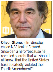 Director of JFK to make movie on Snowden