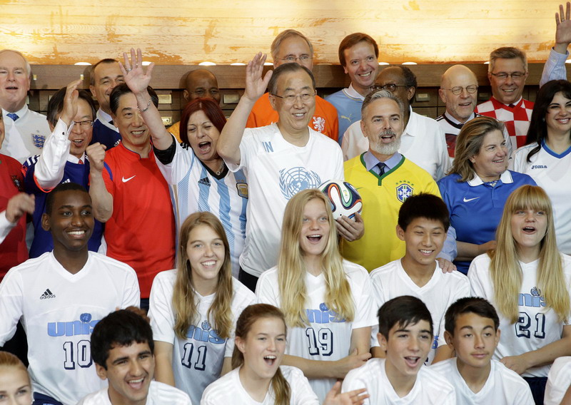 UN officials join World Cup build-up