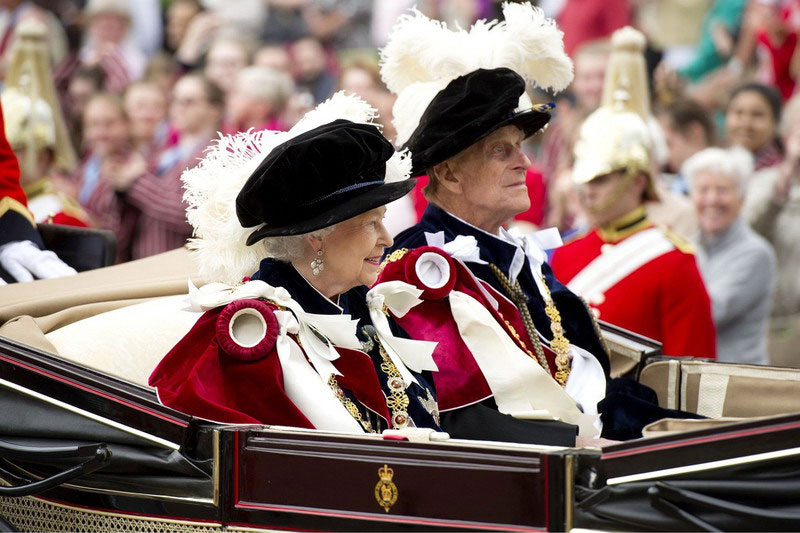 British royal family gathers for ancient ceremony