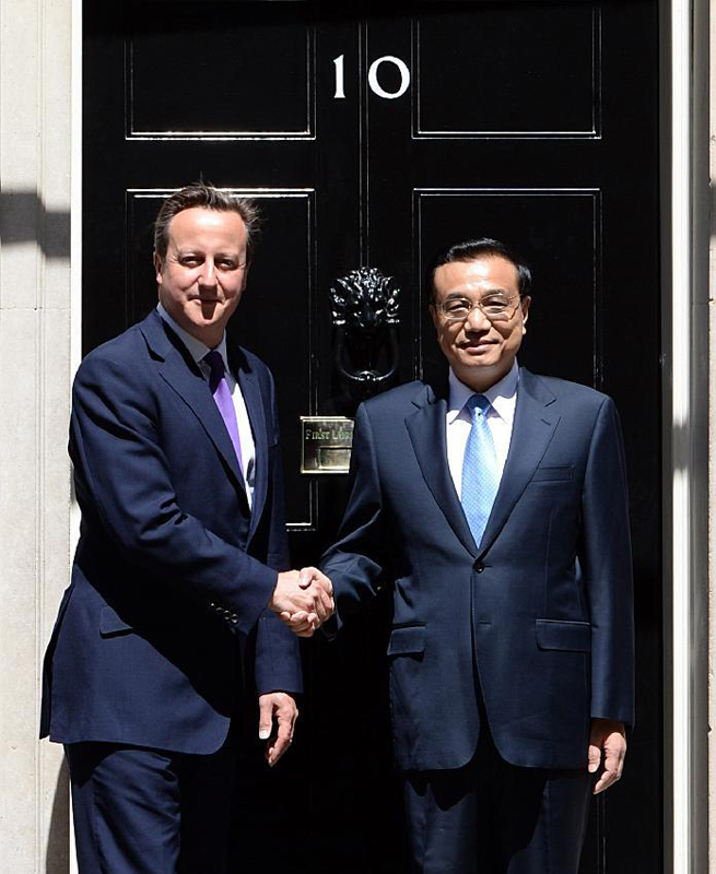 Premier Li to expand China-Britain trade to $100b