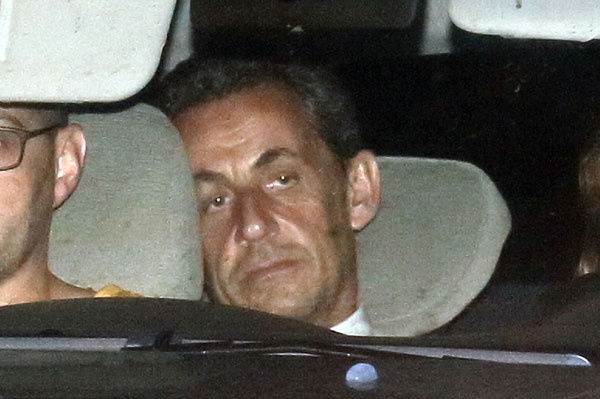 Graft charges cloud future for Sarkozy