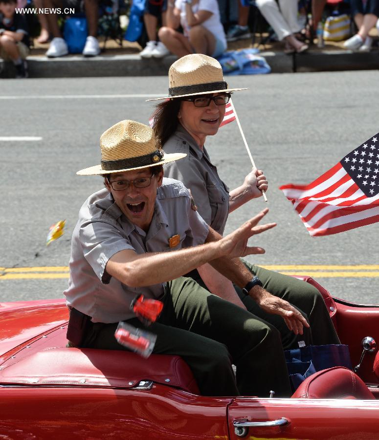 Independence Day parade held in Washington D.C.