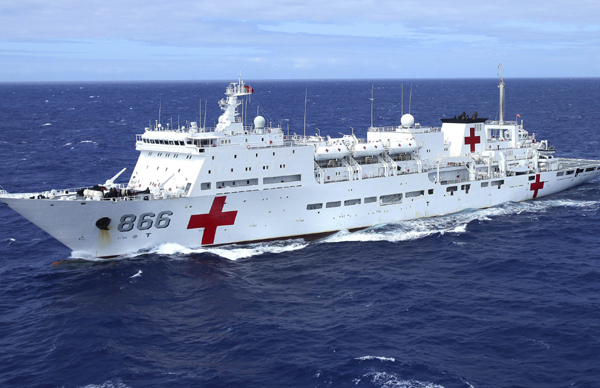 China's Peace Ark to provide medical assistance in Fiji