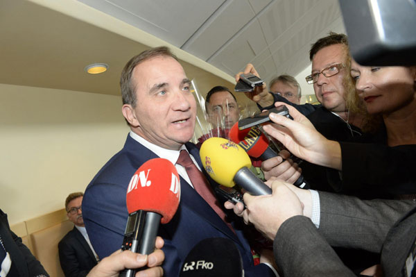 Stefan Lofven voted new Swedish prime minister