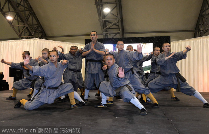Shaolin culture a smash hit in London