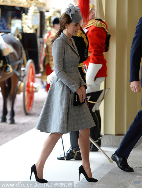 Kate makes first public appearance after pregnancy