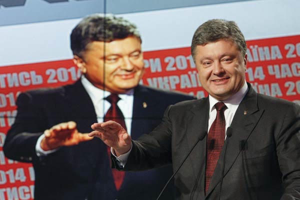 Poroshenko's bloc leads Ukraine's parliamentary election