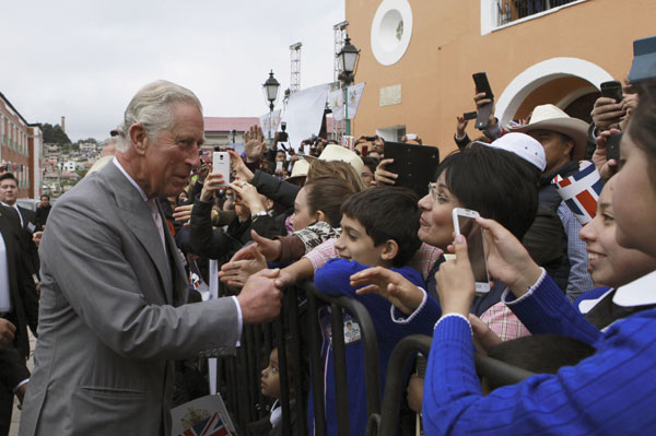 Prince Charles in Mexico on Day of the Dead