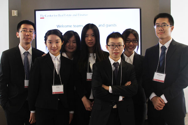 Chinese students compete in real estate challenge