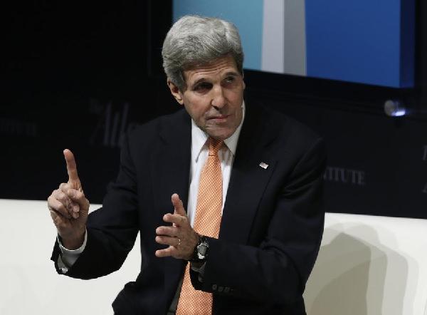 Kerry urges greater US-China co-op in major global issues