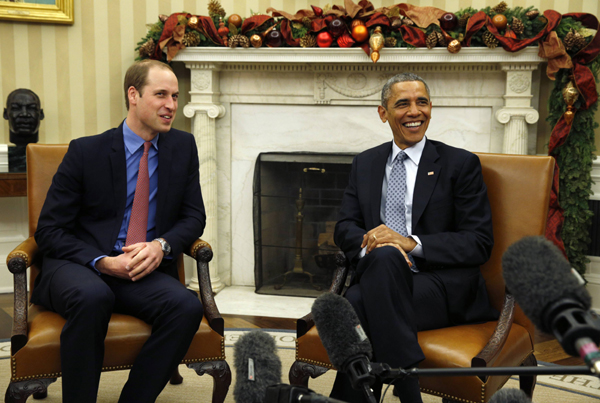 Kate visits NYC kids; Prince William joins Obama