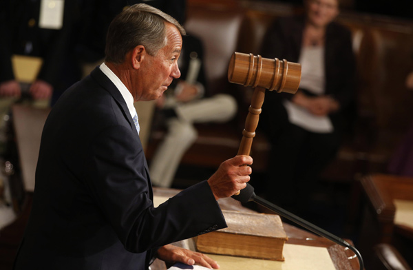 John Boehner re-elected as US House Speaker