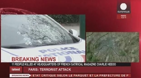 12 people killed in Paris shooting