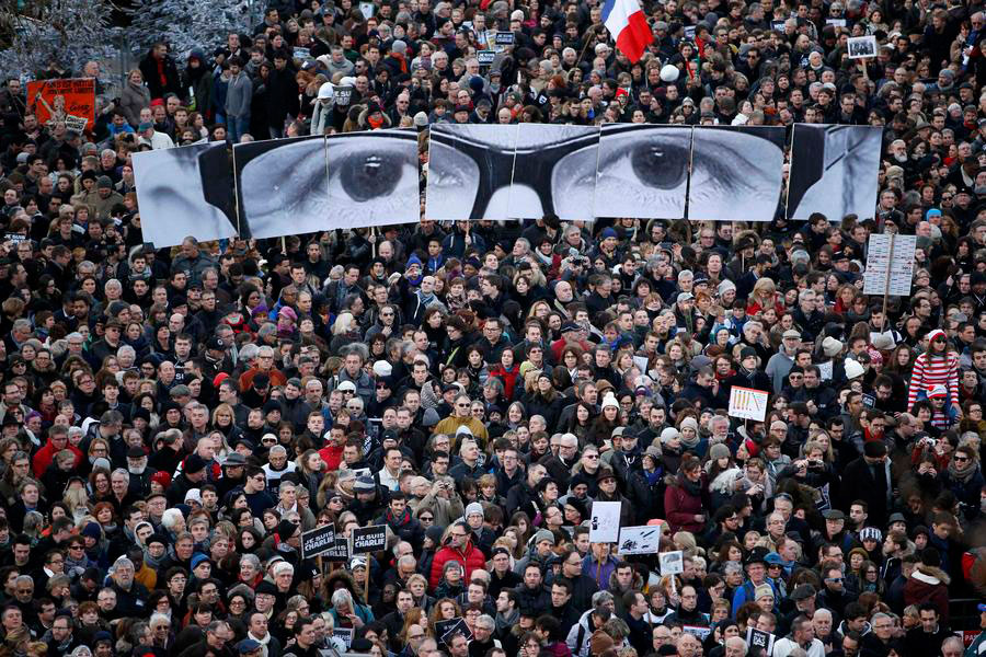 Marching in solidarity: Paris 'unity rally' in photos