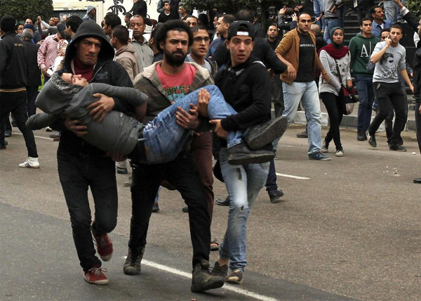 At least 17 killed in protests on anniversary of Egypt uprising