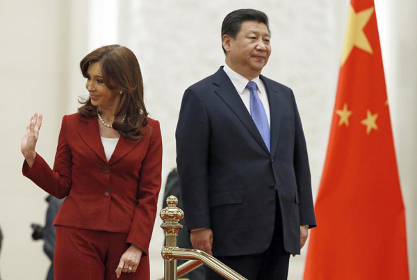 Argentine president's tweets on Chinese accent cause furor