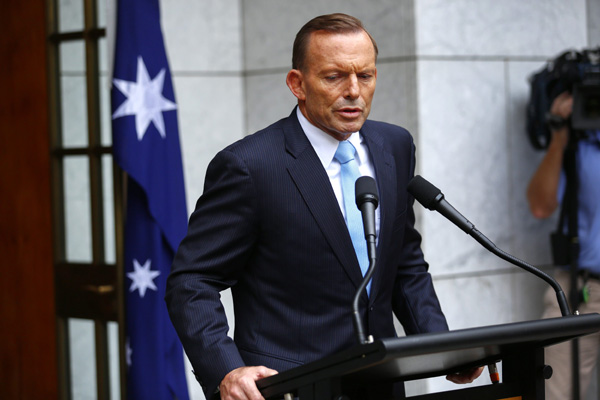 Abbott issues Australia with renewed national security warning