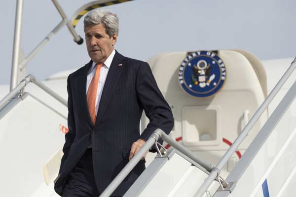 Kerry briefs Europeans on Iran nuke talks