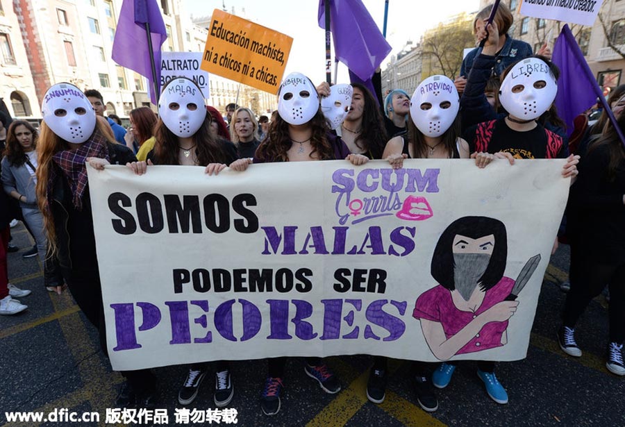 International Women's Day marked across world