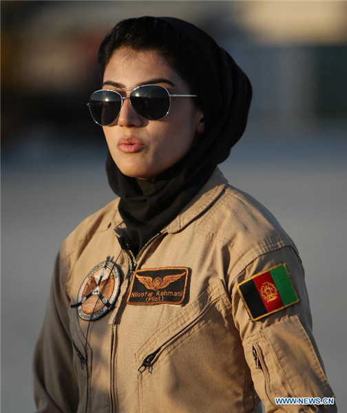First female fixed-wing Air Force aviator in Afghanistan