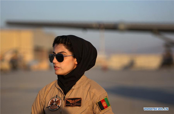 First female fixed-wing Air Force aviator in Afghanistan