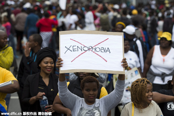 China complains to South Africa over xenophobic attacks