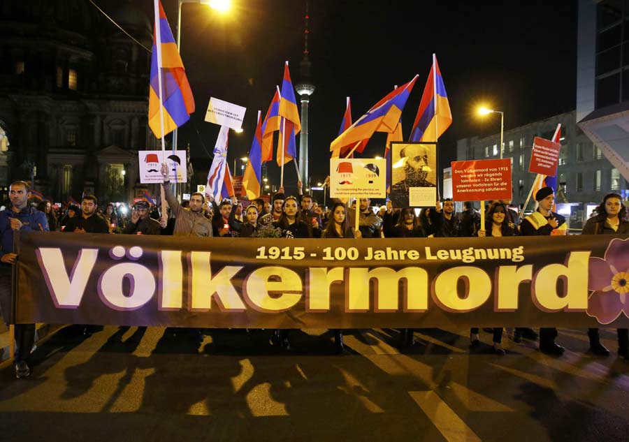 100th anniversary of Armenian massacre marked worldwide
