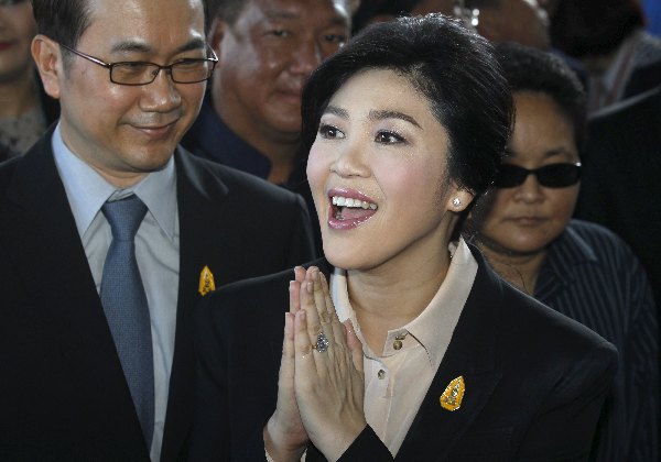 Thai ex-PM starts trial for role in rice subsidy scheme