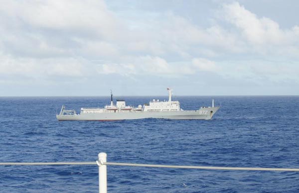 Chinese naval ship visits Ecuador on global voyage