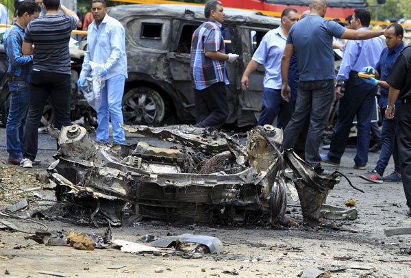 Egypt's prosecutor general dies of blast injuries