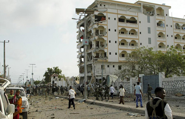 Embassy continues its work in aftermath of car bombing