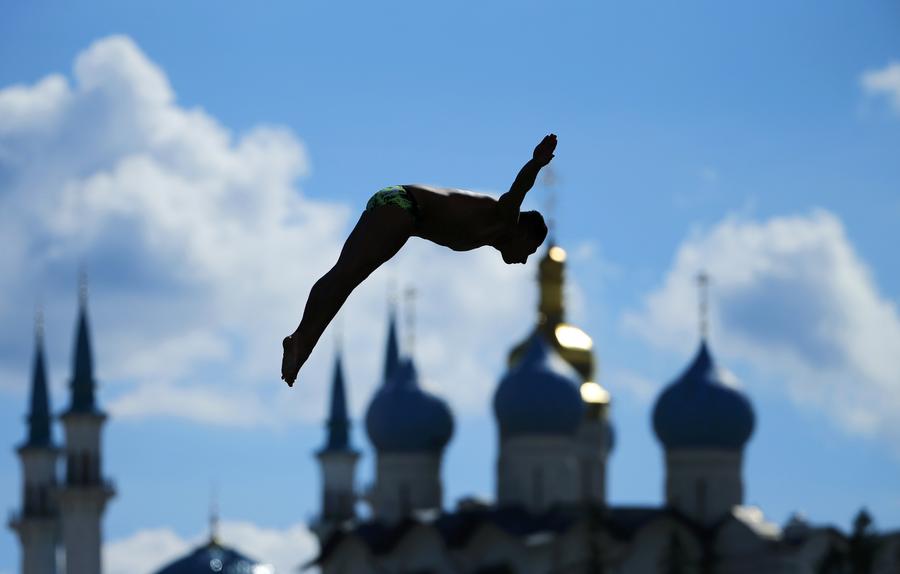 Diving in the sky