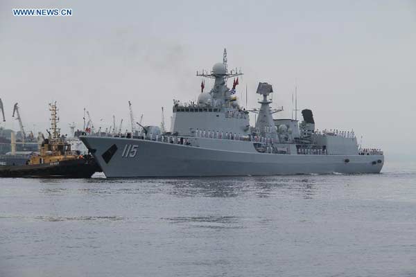 China-Russia naval drill not targeting 3rd party