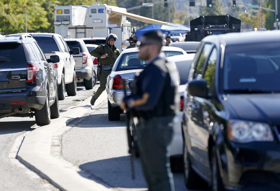 Fourteen killed after Calif. shooting, one suspected killed by police