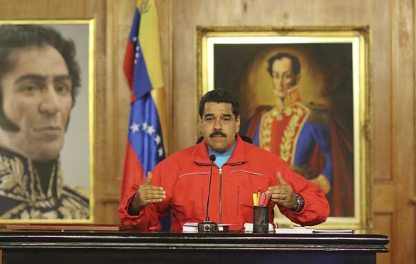 Venezuela's Maduro will veto amnesty laws, reshuffle cabinet