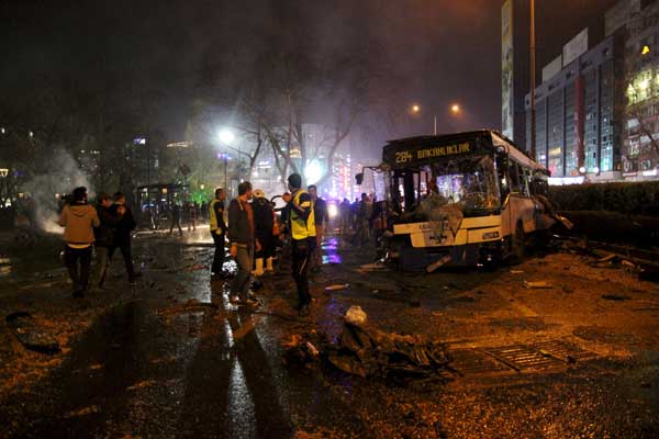 Second car bomb in a month kills 27 in Turkish capital Ankara