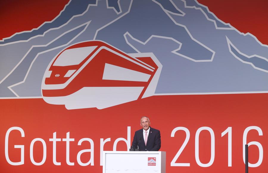 Swiss declare Alps tamed as Gotthard rail tunnel opens