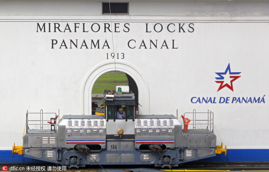 Panama Canal opens with Chinese ship making first passage