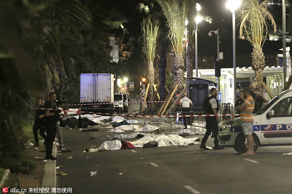 Li slams attack in France, expresses condolence