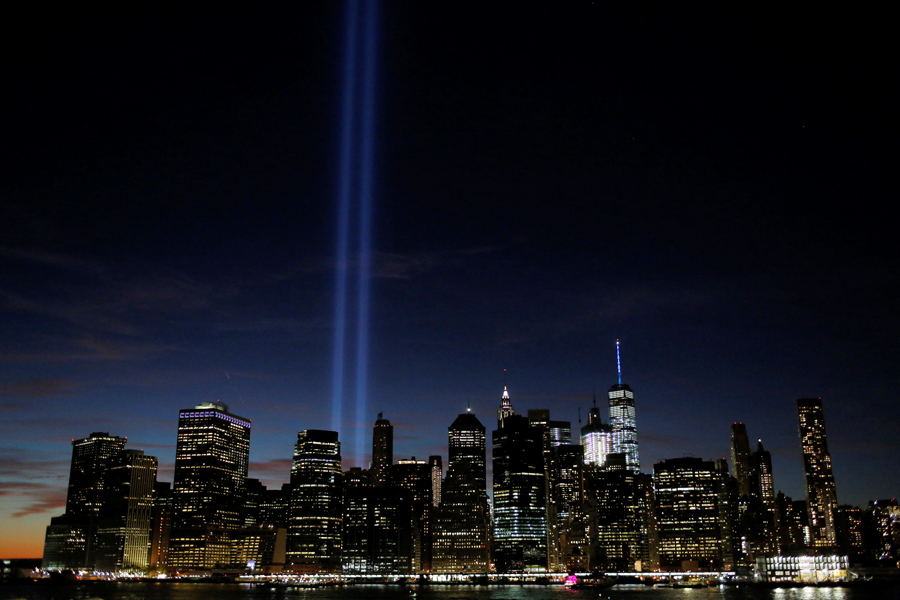 US marks 15th anniversary of 9/11 attacks
