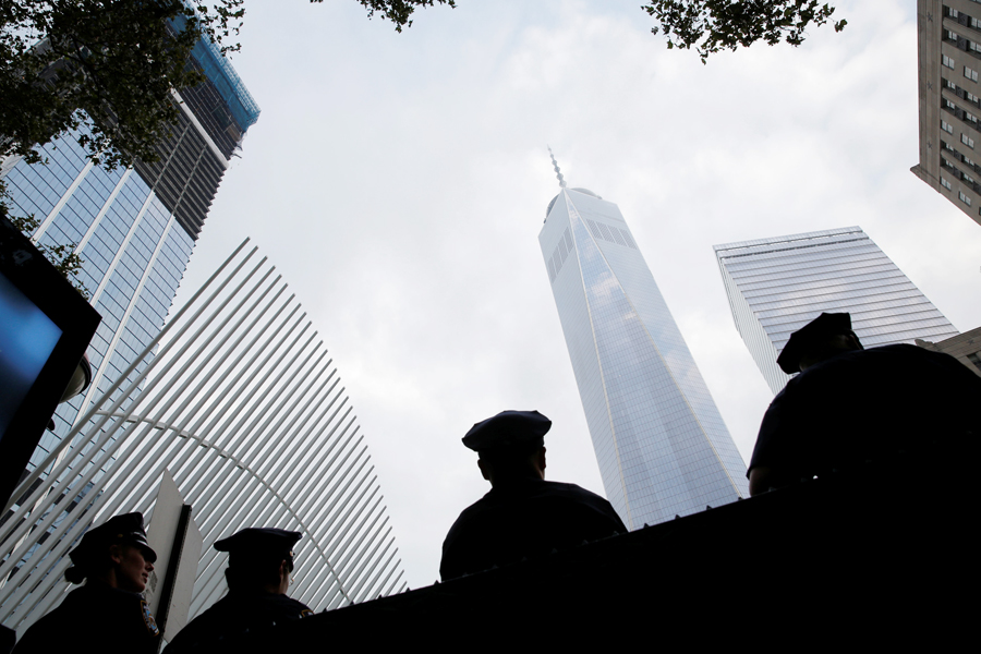 US marks 15th anniversary of 9/11 attacks