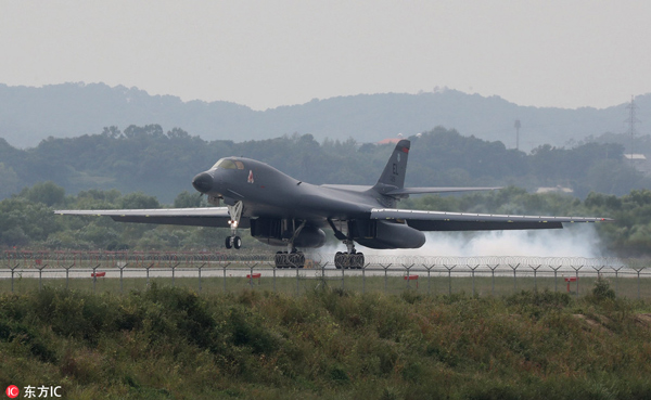 US sends 2 B-1B bombers to ROK after DPRK's nuke test