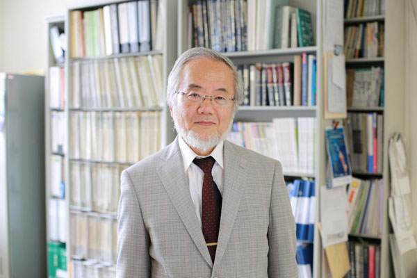 Japanese scientist wins Nobel medicine prize for work on 'self-eating' cells