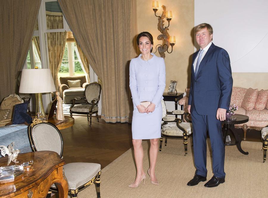 Britain's Kate visits the Netherlands